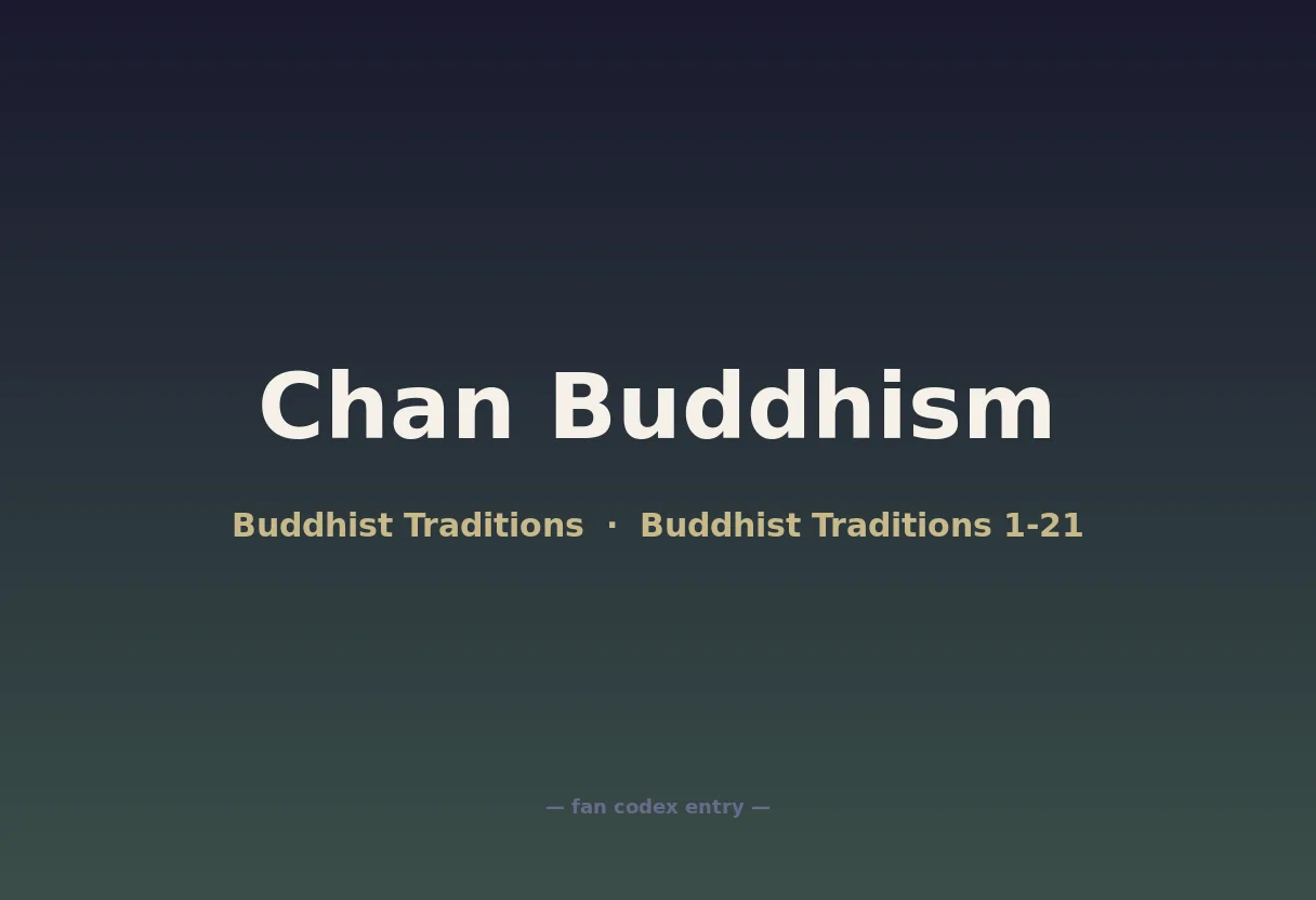 Chan Buddhism